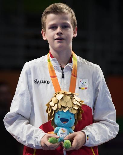 La jeune médaillée d'or a 12 ans