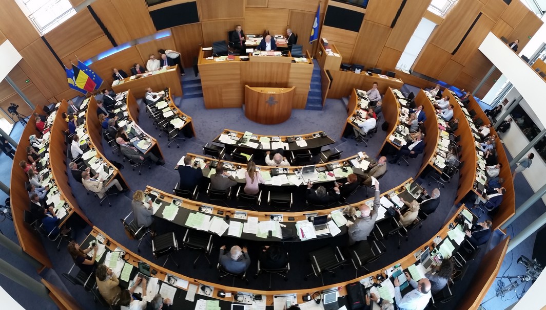 Parlement bruxellois - Hémicycle