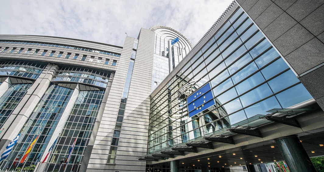 20150511 - BRUSSELS, BELGIUM: Illustration picture shows  the headquarters of the European Parliament, on Monday 11 May 2015, in Brussels. BELGA PHOTO SISKA GREMMELPREZ