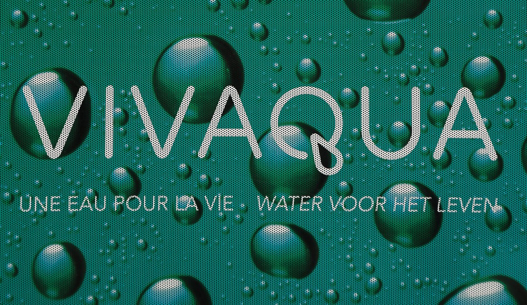 20150107 - BRUSSELS, BELGIUM: Illustration picture shows the Vivaqua logo at the Vivaqua headquarters on Wednesday 07 January 2015, in Brussels. BELGA PHOTO SISKA GREMMELPREZ