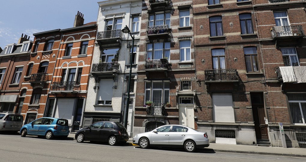 Illustration shows a house in Anderlecht, Brussels, after a house search by the police regarding terrorist attacks, Wednesday 05 July 2017. BELGA PHOTO THIERRY ROGE