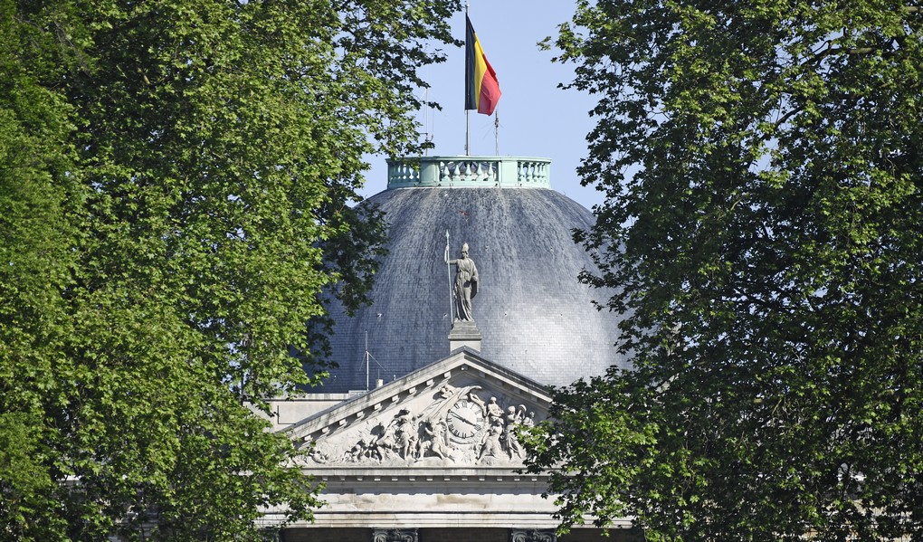 Illustration picture shows the Royal Castle of Laeken before a visit of the First Ladies and Queen to the greenhouses of the Royal castle in Laken/Laeken, on Thursday 25 May 2017, in Brussels. US President Trump is on a two day visit to Belgium, to attend a NATO (North Atlantic Treaty Organization) summit on Thursday. BELGA PHOTO YORICK JANSENS