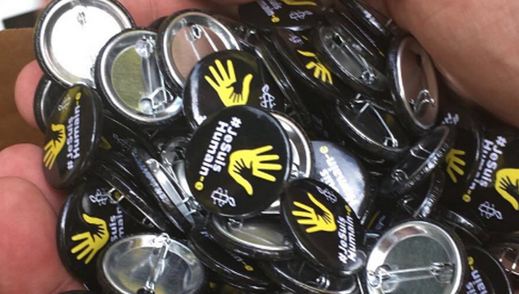 Amnesty International - Concert U2 - Badges