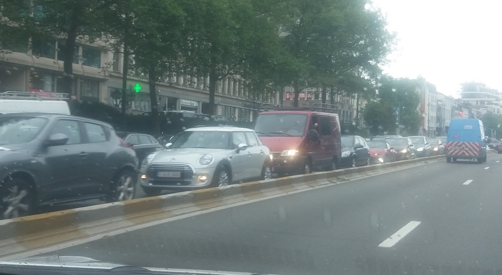 Embouteillages - Petite Ceinture Bruxelles