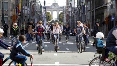 Bruxelles ouvre sa semaine de la mobilité dans le quartier scolaire de la rue de Flandre