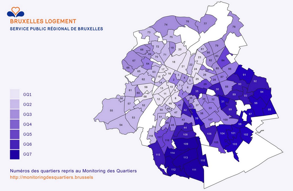 Voici La Nouvelle Grille Des Loyers De La Région Bruxelloise Les Quartiers Les Plus Chers Sont 2455