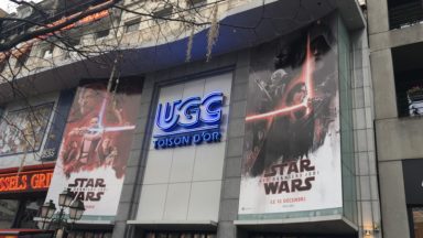 La folie Star Wars a frappé Bruxelles pour la sortie du 8e opus de la saga