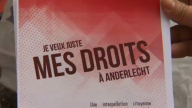 Anderlecht : des citoyens protestent contre les procédures de naturalisation “trop strictes”