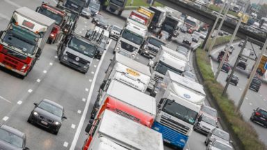 Le ring de Bruxelles encombré après un accident à hauteur de Jette