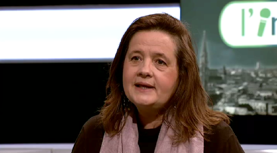 Julie de Groote (CDH) à propos de la sortie du code pénal de l'avortement dans l'émission "L'interview" sur BX1
