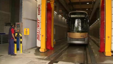 Inauguration du nouveau dépôt de trams Marconi à Uccle