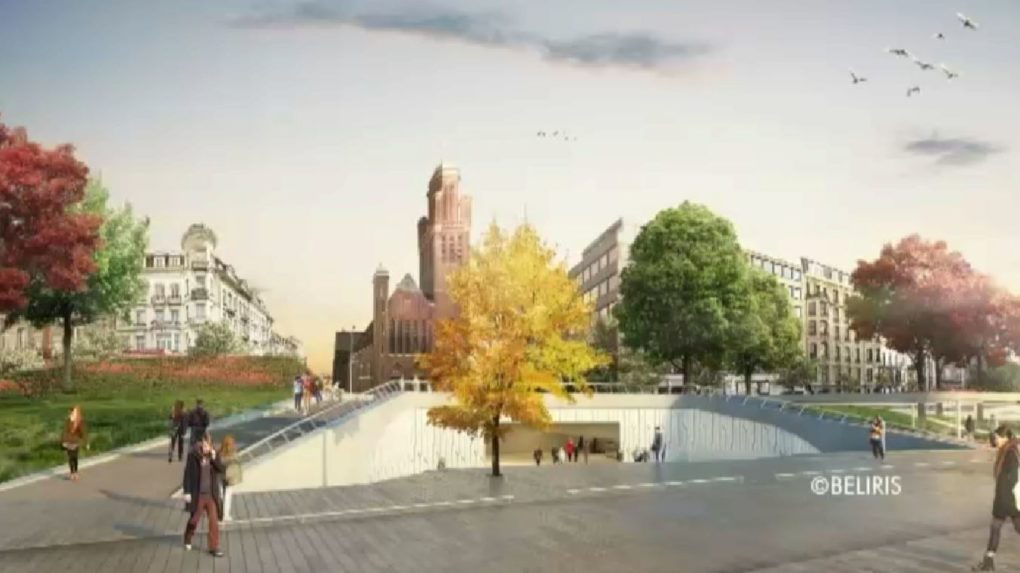 Schaerbeek retient deux propositions pour la station de métro Riga - BX1