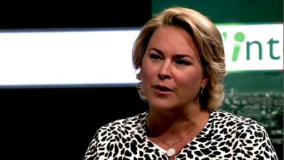 Céline Fremault à propos de l'interdiction des pailles en plastique dans l'émission "L'interview" sur BX1