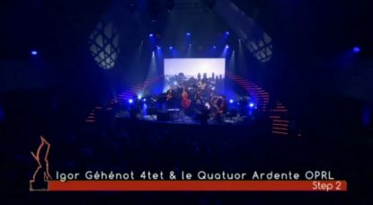 Igor Gehenot 4tet et le Quatuor Ardente de l'OPRL, en duo dans les Octaves de la Musique 2018 - BX1