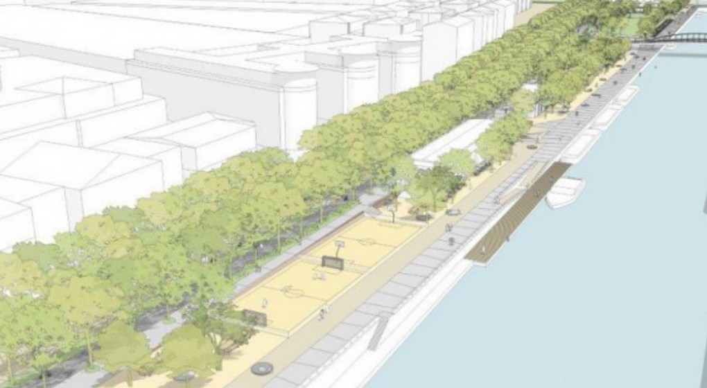 Le permis a été accordé : il y aura bien un nouveau parc sur le quai Béco et le quai des Matériaux - BX1