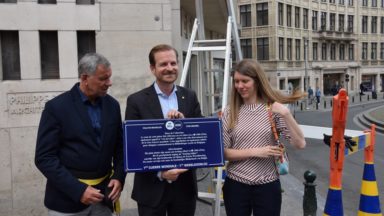 Commémorations de la 1ère Guerre Mondiale : Bruxelles installe 17 plaques de rue explicatives