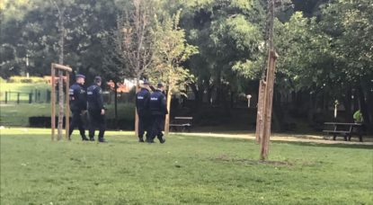 Nouvelle action policière au parc Maximilien jeudi soir : la deuxième en 24 heures - BX1
