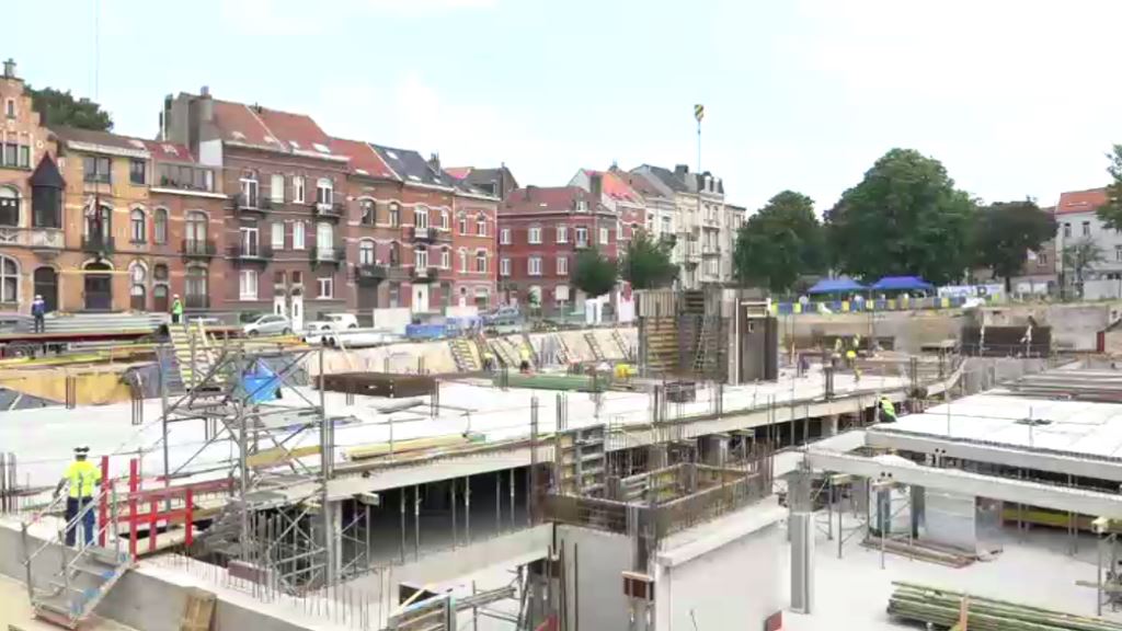 Etterbeek : le nouveau centre administratif en construction devrait ouvrir d'ici 2 ans - BX1