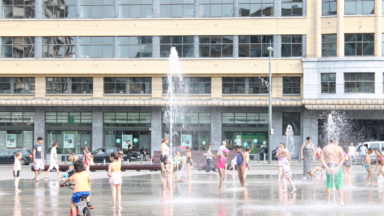 Fortes chaleurs: certaines fontaines de Bruxelles permettent de se désaltérer