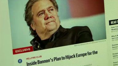 Steve Bannon débarque à Bruxelles pour doper les mouvements populistes européens