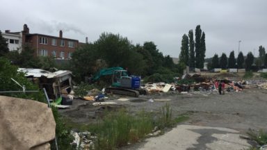 Neder-over-Hembeek : le groupe de Roms installé dans la rue des Prés Communs a été expulsé ce jeudi