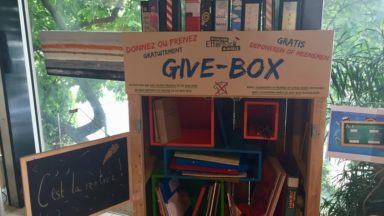 Etterbeek : des Give-Box pour déposer et donner gratuitement du matériel scolaire