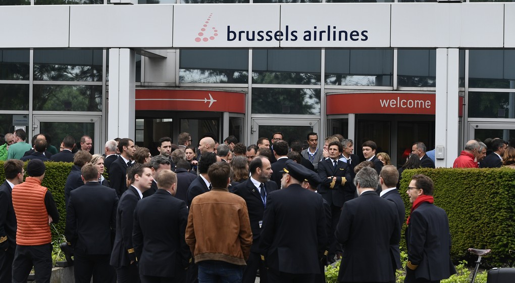 Grève Brussels Airlines Juin 2018 - Belga Eric Lalmand