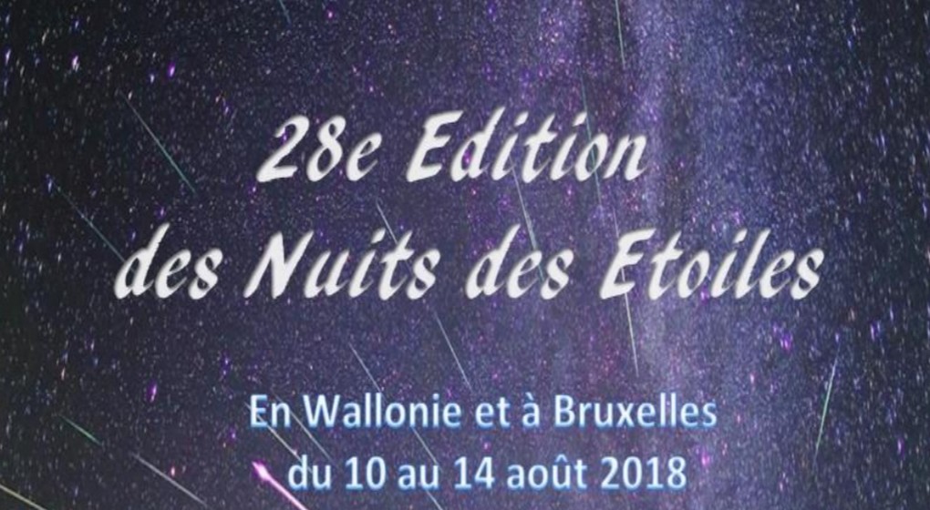 La 28e édition Des Nuits Des étoiles Se Tiendra Du 10 Au