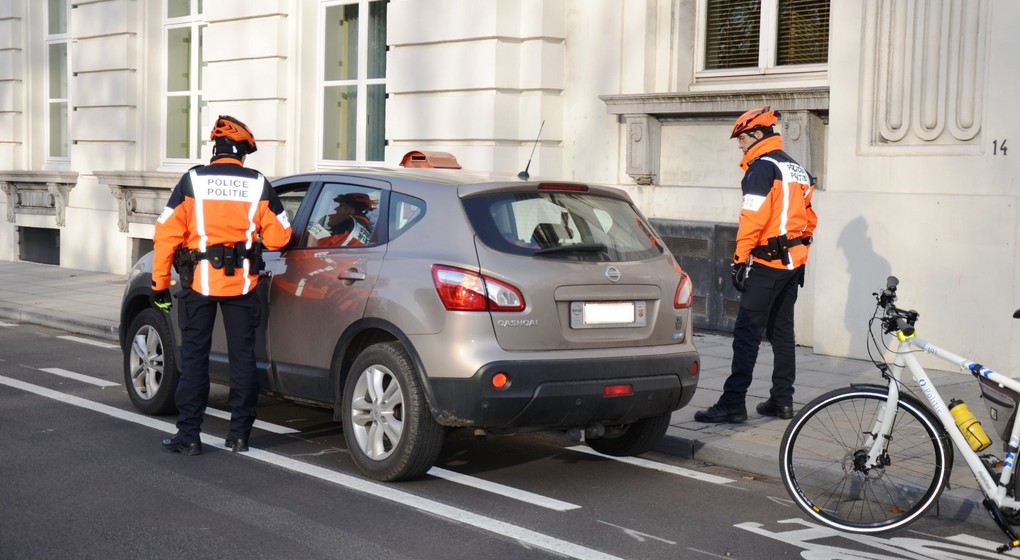 Policiers vélo - Zone police Bruxelles capital Ixelles - Police