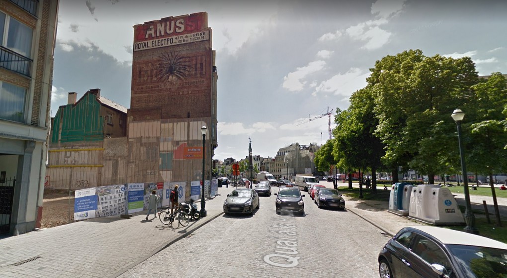 Quai de la Houille - Bruxelles - Google Street View