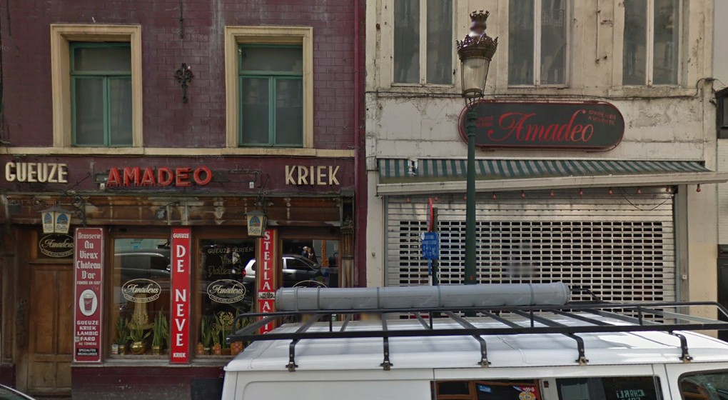 Restaurant Amadeus - Bruxelles Rue Sainte-Catherine - Google Street View