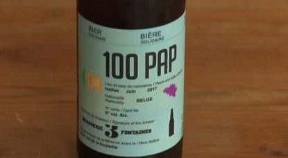 Bière 100 Pap - Sans-Papiers Brasserie 3 FontainesBière 100 Pap - Sans-Papiers Brasserie 3 Fontaines