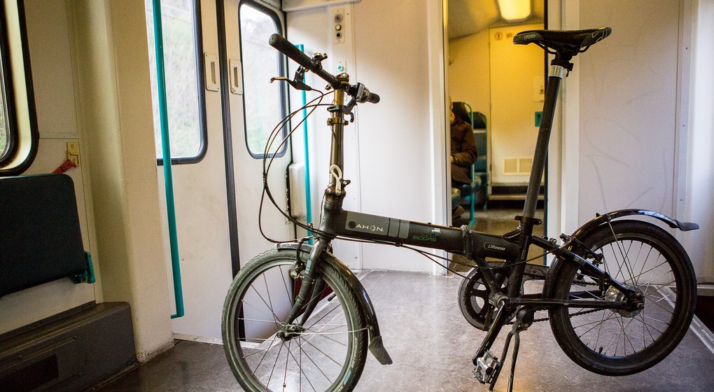 Vélo dans un train SNCB - Belga Siska Gremmelprez