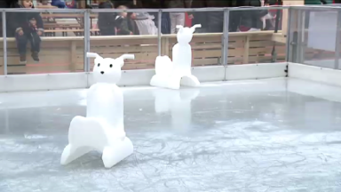 Une patinoire pour le retour du marché de Noël d’Anderlecht