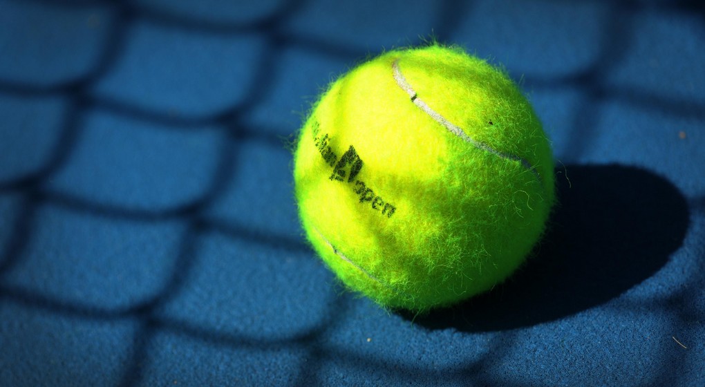 Balle de tennis - Australian Open - Illustration Belga Yorick Jansens
