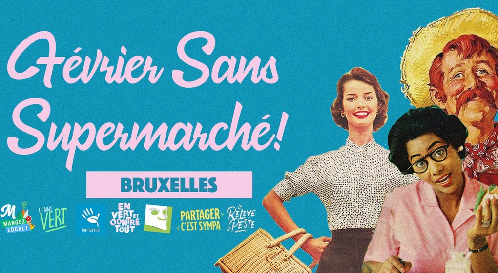 Février sans Supermarché - Logo Campagne 2019