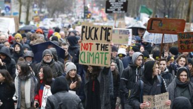 Une nouvelle marche pour le climat à Bruxelles