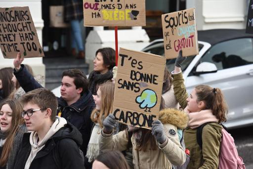 Nouvelle Manifestation Pour Le Climat A Liege Bx1