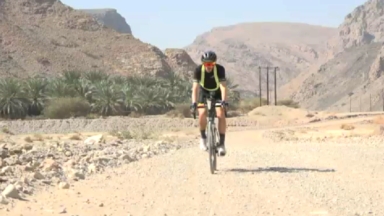 Portrait exclusif de Xavier Massart lors de sa première participation au circuit Bikingman à Oman