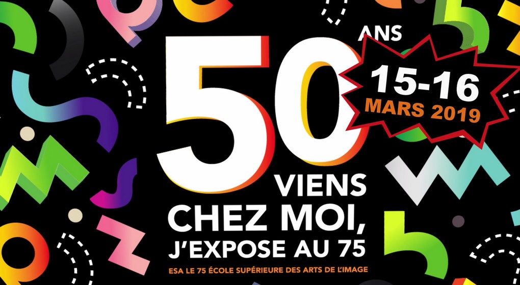 50 ans ESA 75 - école supérieure des arts de l'image événement