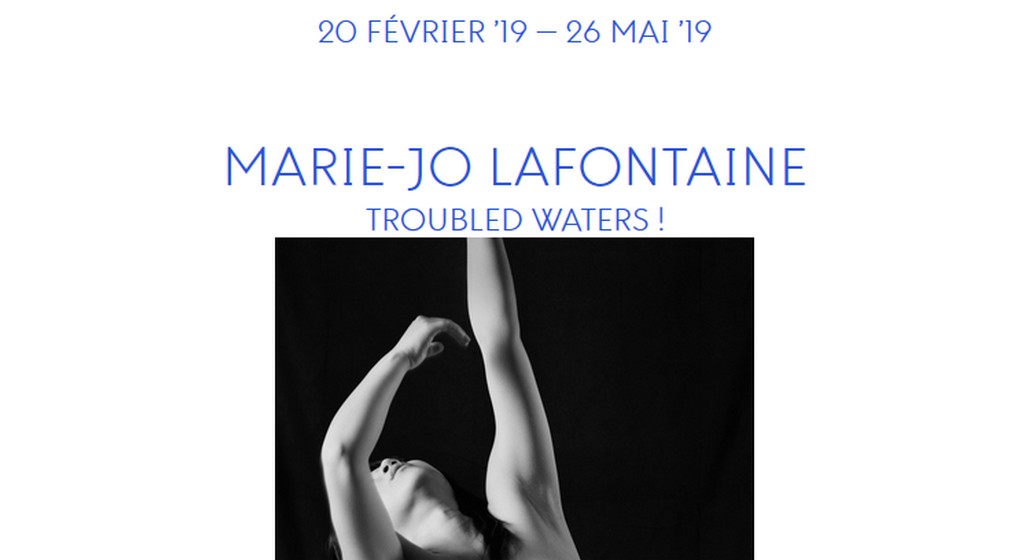 Troubled Waters - Marie-Jo Lafontaine - Bozar
