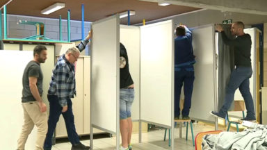 Installation des bureaux de vote à J-1