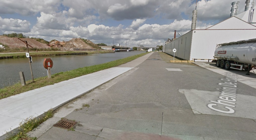 Berge du Canal - Drogenbos quai d'AA - Google Street View