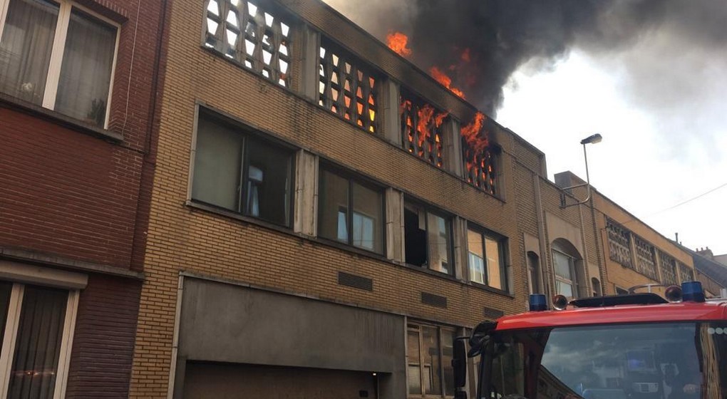 Incendie Molenbeek 25072019 - Walter Derieuw