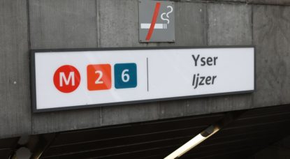 Station de métro Yser - Belga Paul-Henri Verlooy