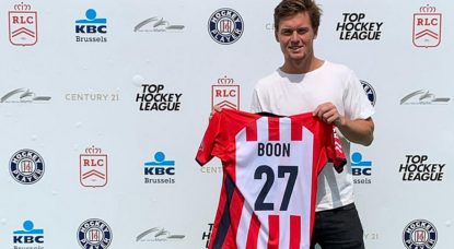 Tom Boon - Léopold Hockey sur gazon - Belga Daniel Techy