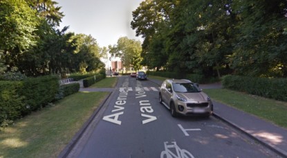 Avenue Ambassadeur Van Vollenhoven - Schaerbeek - Google Street View