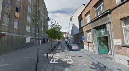 Bruxelles - Rue du Rempart des Moines - Google Street View