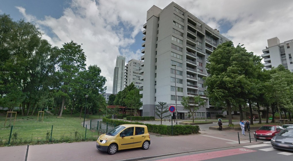 Immeubles chaussée d'Anvers - Parc Maximilien - Google Street View