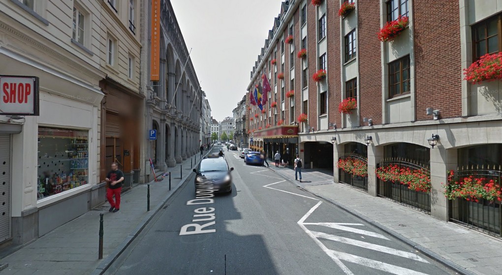 Rue Duquesnoy - Bruxelles - Google Street View